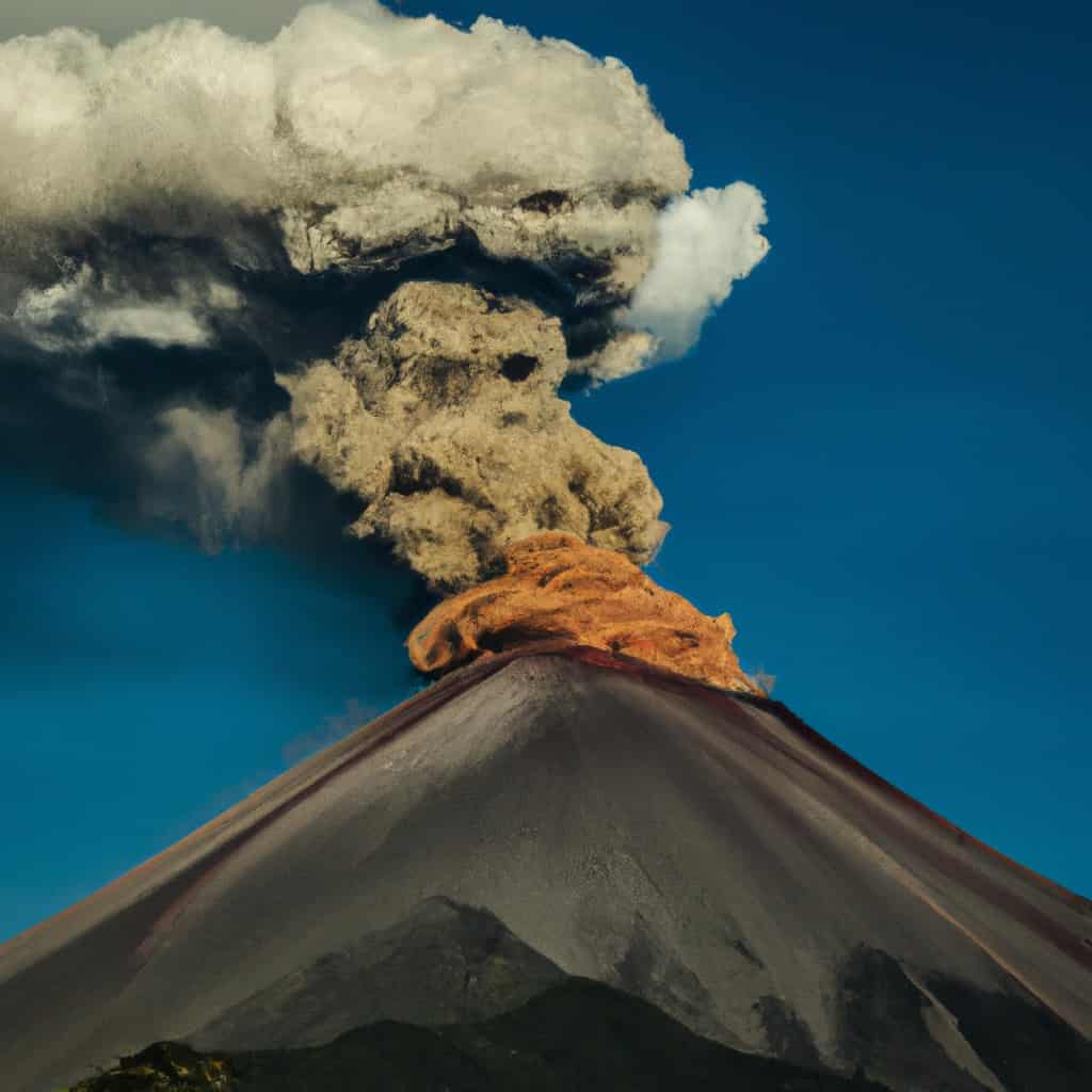 Descubre el significado de soñar con un volcán en erupción